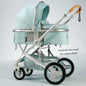 Newborn 2 In 1 Baby Stroller,Luxury high landscape baby carriage,Folding pram,travel Pushchair,baby trolley car,baby strollers