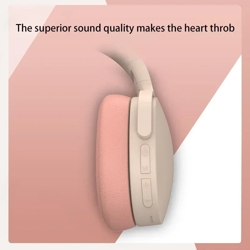 Hot Selling Wireless Headsets. Bluetooth 5.3 Over-ear Earphone. Hifi Game Stereo Earbuds With Mic