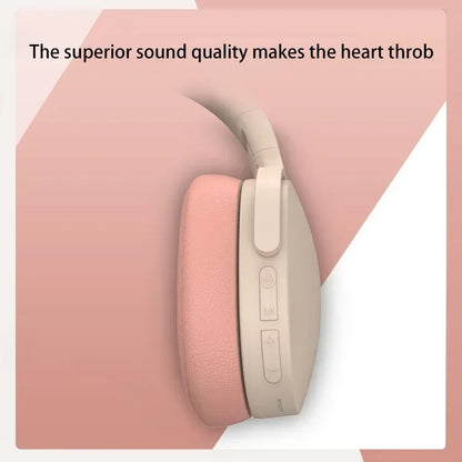 Hot Selling Wireless Headsets. Bluetooth 5.3 Over-ear Earphone. Hifi Game Stereo Earbuds With Mic