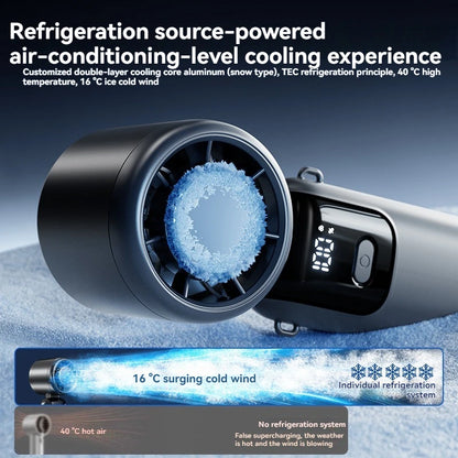 JPNPL 4000mAh Handheld High-speed Fan with 100 Speed Adjustable. Portable For Outdoor