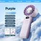 KINSCOTER Outdoor Foldable Portable Handheld Mini Cooling Fan. Rechargeable 3600mAh 100-level Free Control High Speed Turbo Fan