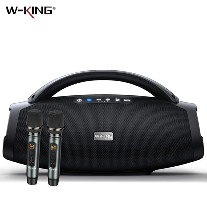 W-KING D20 Portable Bluetooth Speakers, 200W RMS Massive Bass Party Boombox, IPX7 Waterproof Speaker Large