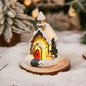 Christmas Winter Village, Christmas Doll Figurines, Christmas Miniature Resin Ornament Kits