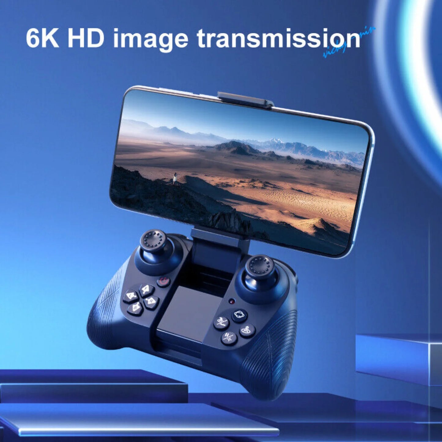 Latest V13 Foldable Drone, 6K HD Dual Lens Camera, WiFi FPV Real-time Transmission, Portable Travel Camera Drone for Beginners Adults Outdoor Shooting