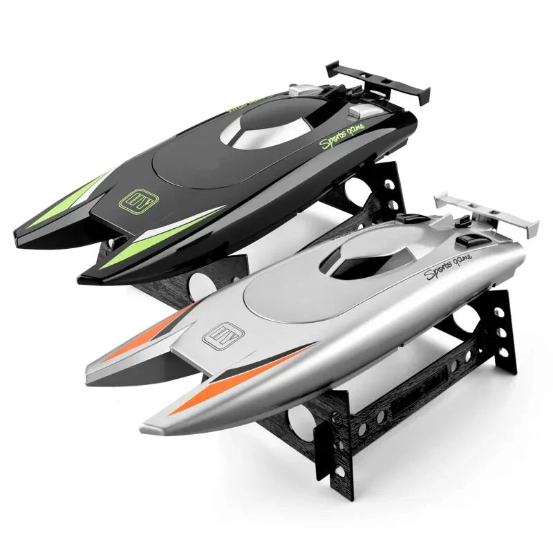 2.4G RC High Speed Racing Boat. Waterproof with Double Motor Professional Speedboat. Toy Gift for kids & boys