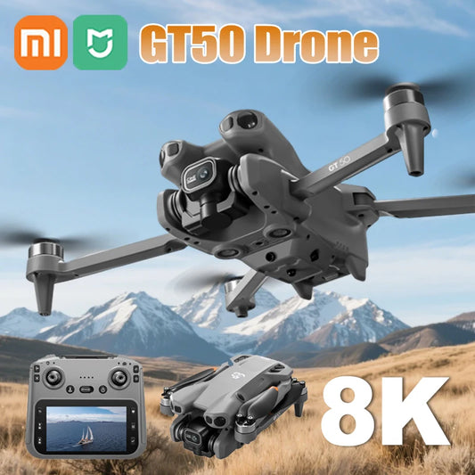 Xiaomi Mijia GT50 Drone Professional 8K HD Camera 5G Brushless Motor Aerial Photography Optical Flow with screen RC Quadcopter