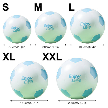 1PC Big Inflatable Giant Soccer Ball Large Inflatable Beach Sport Ball Pool Party Decoration Toys Oversized Jumbo Beach