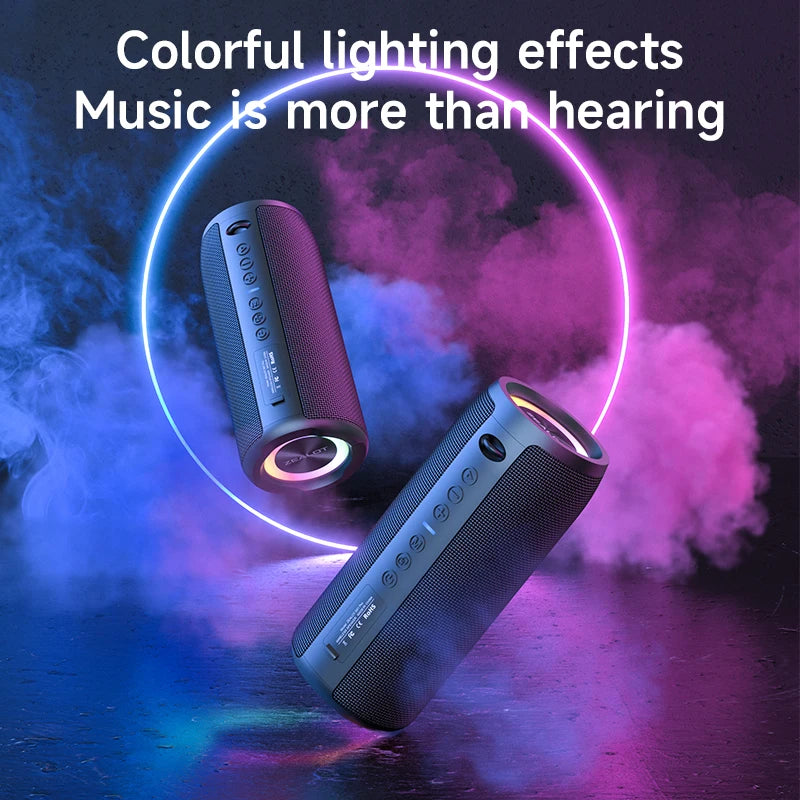 ZEALOT-S51Pro 40W High-power Bluetooth Speaker 3D Stereo Bass Portable IPX5 Waterproof Suitable TWS Boom Box