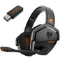 NUBWO G06 Dual Wireless Gaming Headset with Microphone for PS5, PS4, PC, Mobile, Switch. 2.4GHz Bluetooth 5.3 Gaming Headphone