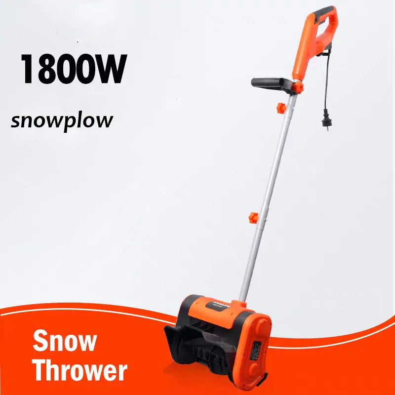Hand Push Snow Removal Machine, Portable Snow Plow, Snow Clearing Equipment