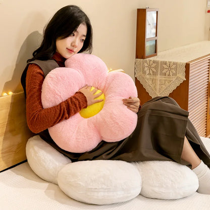 Cushion Flower Circular Shape Pillow