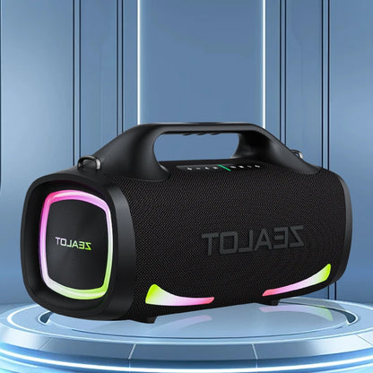 Zealot S79 100W Wireless speaker, Outdoor Portable Subwoofer Speaker, Hifi Sound quality,Dual Pairing, Fast Charging,24000mAh.