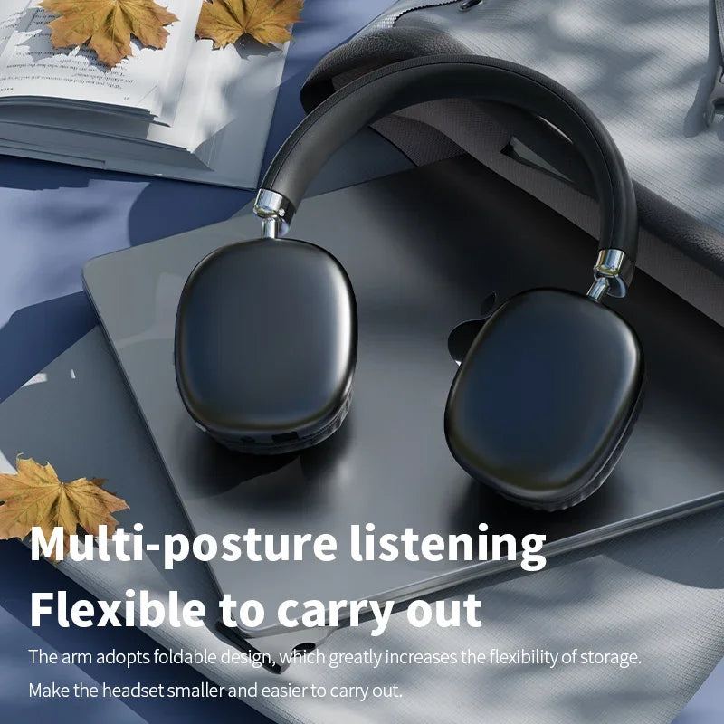 2025 NEW Air Max Bluetooth Headphones, stereo surround sound good for gaming