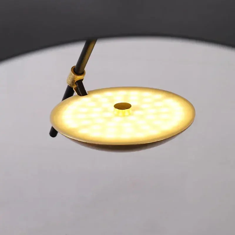 Modern Minimalist Flying Shuttle Hat LED Chandelier for Living Room & Bedroom Pendant Lamp. Art Home Decor Lighting Fixtures