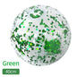 40CM Glitter Inflatable Beach Ball Transparent PVC Sparkle Water Toy 7 Colors Trendy Summer Beach Pool Party Outdoor