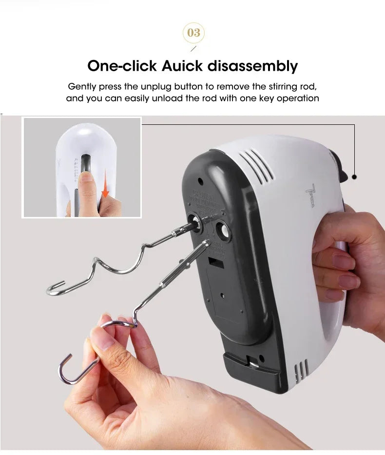 304 Stainless Steel Multifunctional Electric Mixer