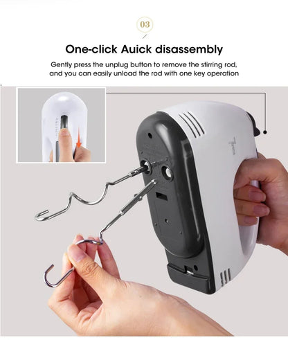 304 Stainless Steel Multifunctional Electric Mixer