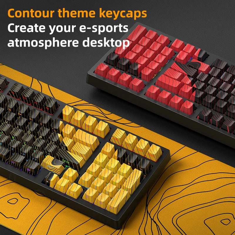 APAYADO K98 Three-Mode Wireless Gaming Mechanical Keyboard