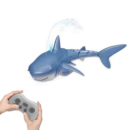 RC Monster Shark Remote Control toy robot. Radio Controlled Boats for swimming pools.