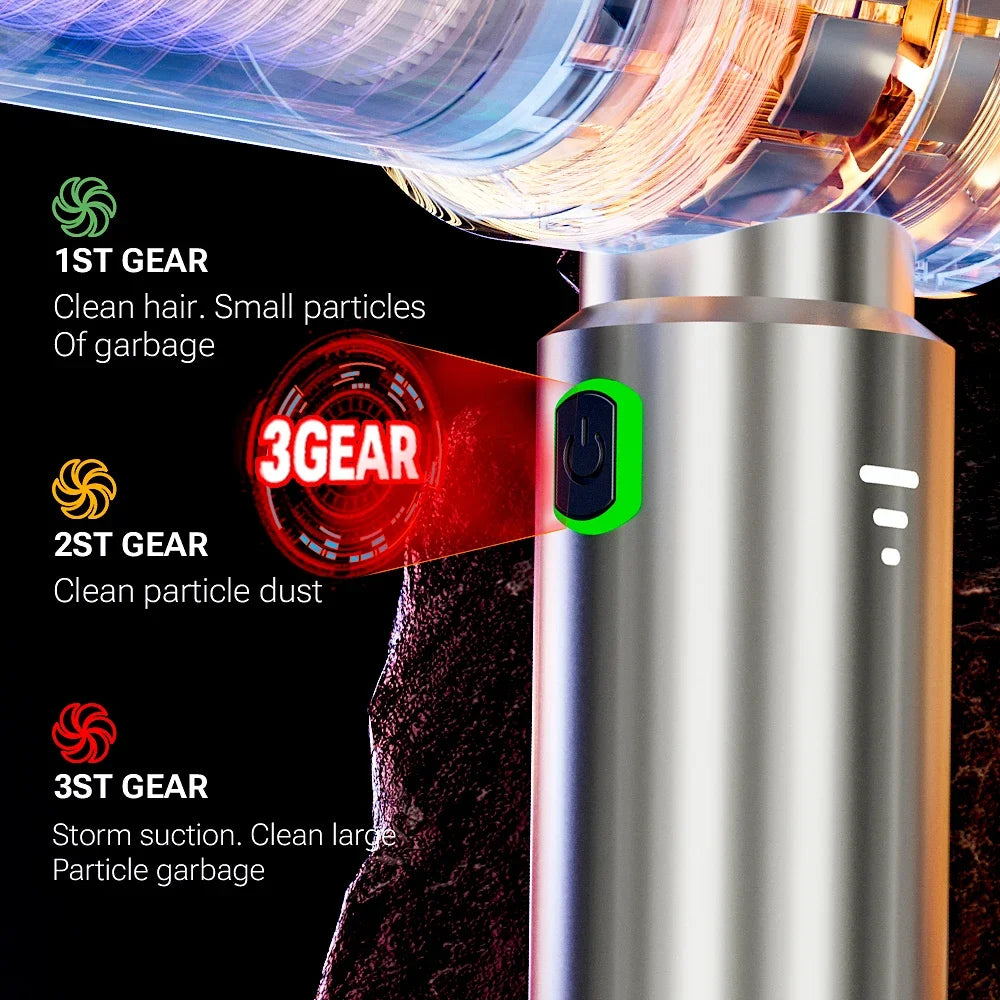 SZUK 985000Pa Car Vacuum Cleaner Portable Handheld Wireless