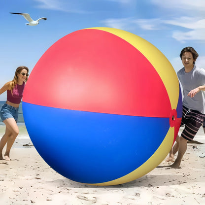 New Outdoor Gmaes Fun Toys Giant Outdoor Beach Ball Colorful PVC Inflatable Ball for Beach and Backyard pool Family Activities