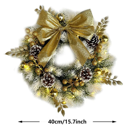Christmas Wreath for Front Door Decor