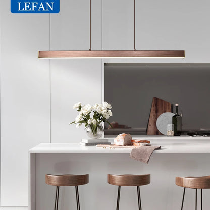 Modern minimalist Nordic chandelier. Creative personality led bar dining table study office lighting indoor lamps