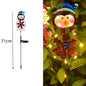 LED Snowman Solar Garden Light Outdoor for Christmas themed Pathway Decoration