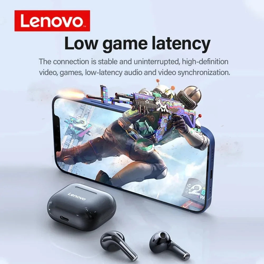 New LP40 Bluetooth V5.0 Earphones Anti-sweat & Lightweight Headphones. Compatible With Smart Phone,Laptop & Computer Earbuds