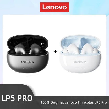 Lenovo LP5 PRO Wireless Bluetooth 5.4 Earphones TWS HiFi Sound for Gaming Earbuds