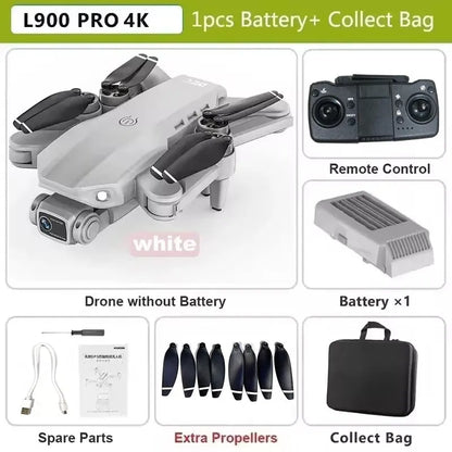 L900 Pro SE MAX GPS Drone 4K Professional Dual HD Camera 5G WIFI 360° Obstacle Avoidance Brushless Motor Rc FPV Quadcopter Drone