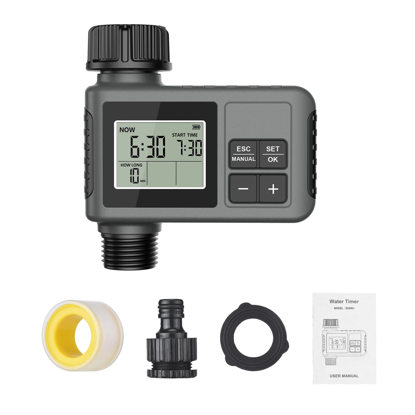 Water Timer Irrigation System Programmable Garden Watering Sprinkler