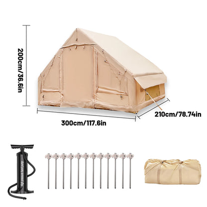 Inflatable water-resistant  camping tent 4-8 people