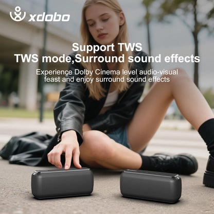 XDOBO X8 60W Portable Speakers Bluetooth Bass with Sub woofer Wireless Waterproof