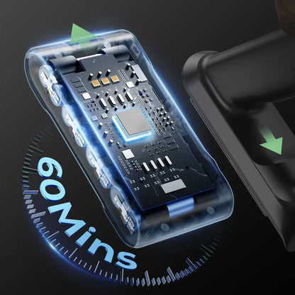 V18 Cordless Vacuum Cleaner 550W 45000PA – Powerful Brushless Motor, Handheld Home Vacuum