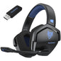 NUBWO G06 Dual Wireless Gaming Headset with Microphone for PS5, PS4, PC, Mobile, Switch. 2.4GHz Bluetooth 5.3 Gaming Headphone