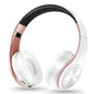 Black &Gold Wireless Headphones.  Stereo Headset for Gaming with Built-in MIC. Universal for Android and iOS