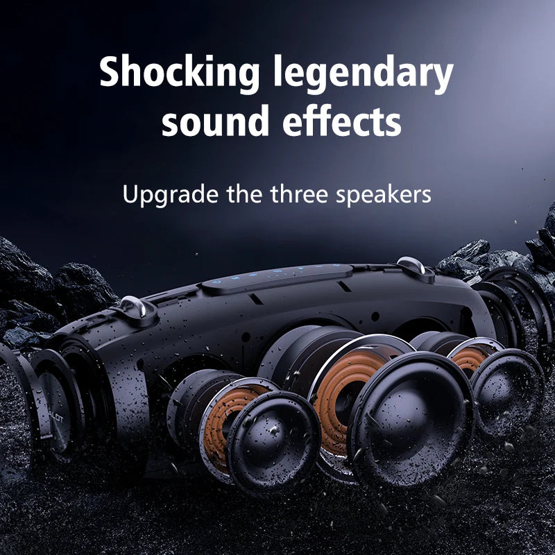 Zealot S67 Wireless Speaker With Shoulder Strap. Outdoor,Waterproof & Portable Speaker