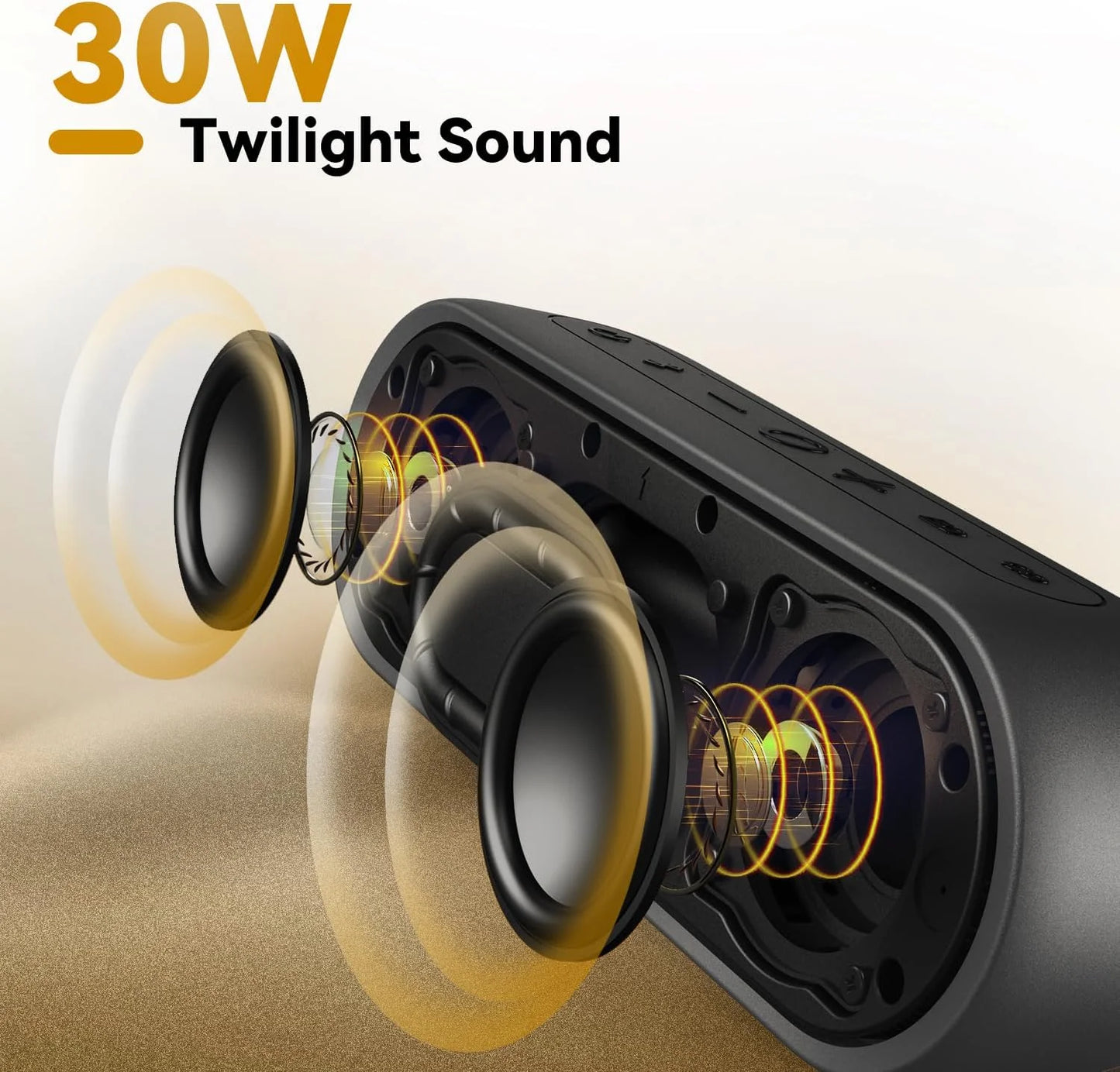 TRIBIT XSound Plus 2 Portable Bluetooth Speaker, IPX7 Waterproof Wireless Speaker