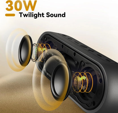 TRIBIT XSound Plus 2 Portable Bluetooth Speaker, IPX7 Waterproof Wireless Speaker