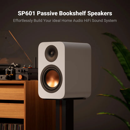 Fosi Audio SP601 Speaker Wooden 160W for TV, Computer Desktop & Hifi Home Theater