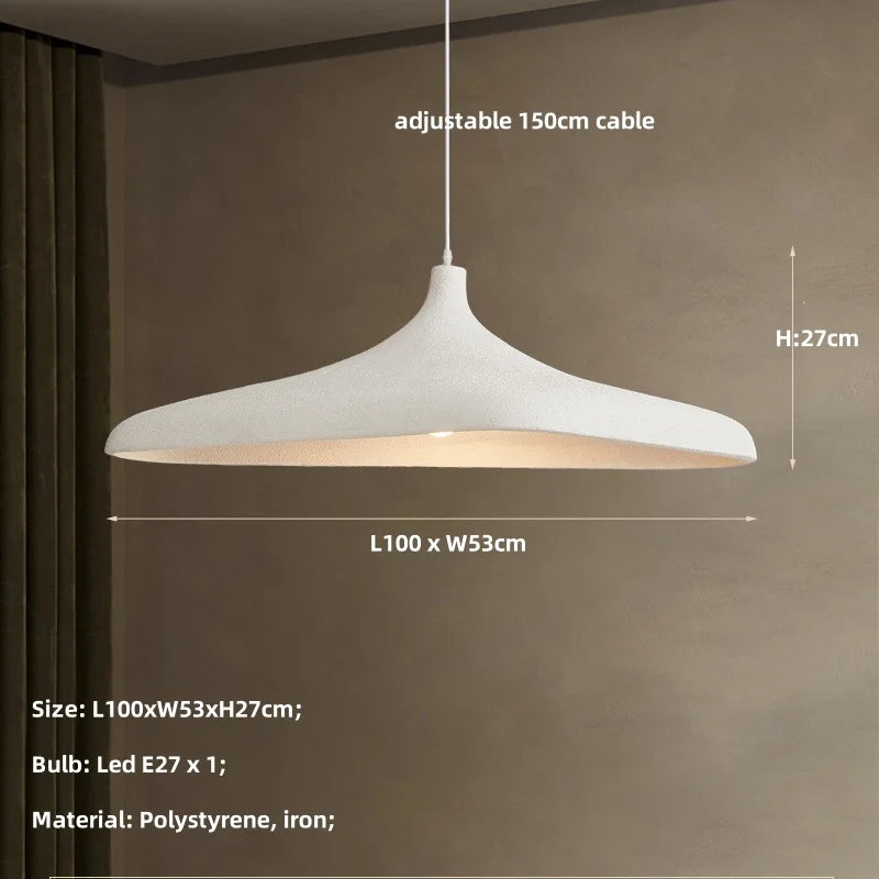 Japan Wabi Sabi Led Pendant Lights Luxury E27 Ceiling Chandelier Home Decor