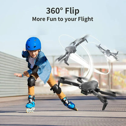 Latest V13 Foldable Drone, 6K HD Dual Lens Camera, WiFi FPV Real-time Transmission, Portable Travel Camera Drone for Beginners Adults Outdoor Shooting