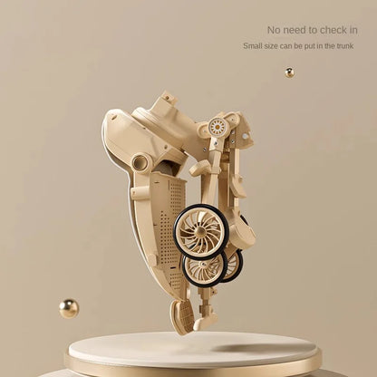 Ultra-lightweight, High Landscape, Three-speed Adjustable & Two-way One-touch Folding Baby Walking Stroller