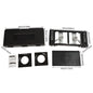 2 Burners Portable Camping Stove, 2.5KW Auto Ignition Butane/LPG Gas Stove w/Baking Tray+Carrying Case for RV Outdoor Picnic BBQ
