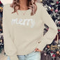2025 Knit Women Christmas Sweater. Loose Pullover Female Jumper Soft Elegant New Year Trendy Xmas Sweater