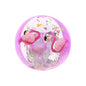 Colorful Striped Transparent Ball Inflatable Beach Ball, Suitable For Beach Pool Party Games