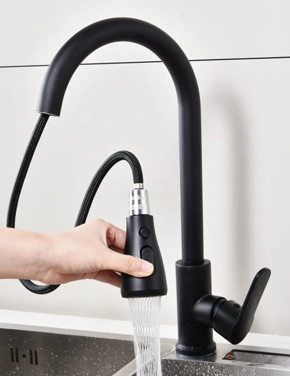 Kitchen Faucets 304 stainless steel Stream Sprayer Head with Hot & Cold