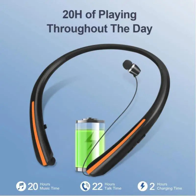 New Neckband Bluetooth Headphone For LG HBS900 Sports Earbuds. Waterproof Hifi Stereo Bass