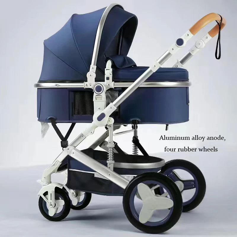 Newborn 2 In 1 Baby Stroller,Luxury high landscape baby carriage,Folding pram,travel Pushchair,baby trolley car,baby strollers